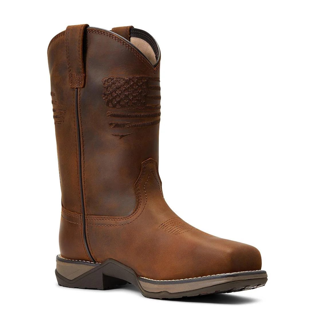 Anthem Patriot Women's Waterproof Composite Toe Work Boot - Brown - Image 3
