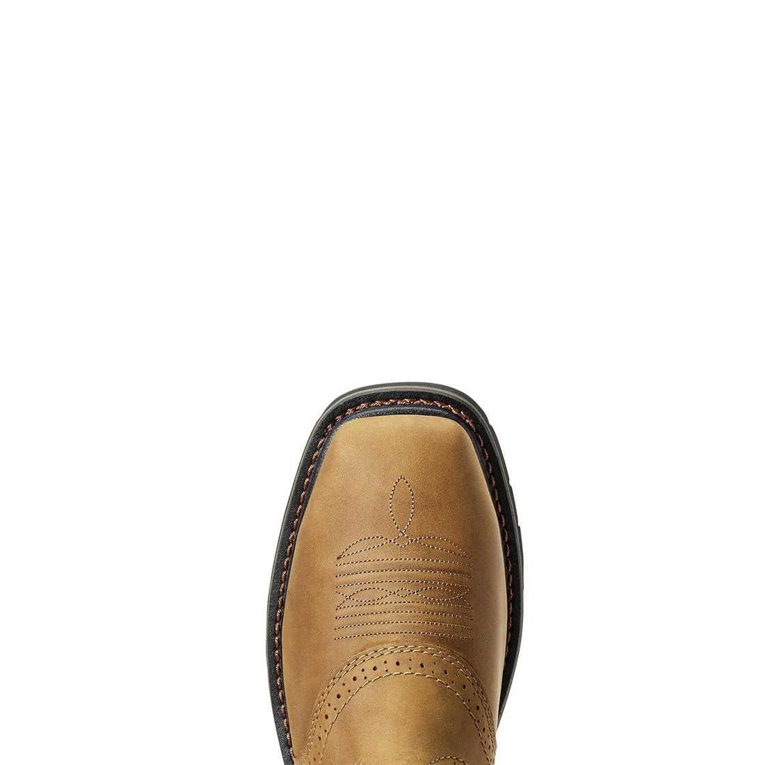 Sierra Steel-Toe Wide Square Toe Work Boot Aged Bark - Image 4