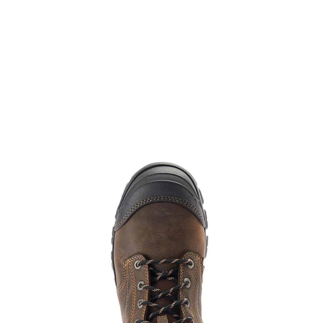 Treadfast 8" Steel-Toe Waterproof Work Boot Dark Brown - Image 4
