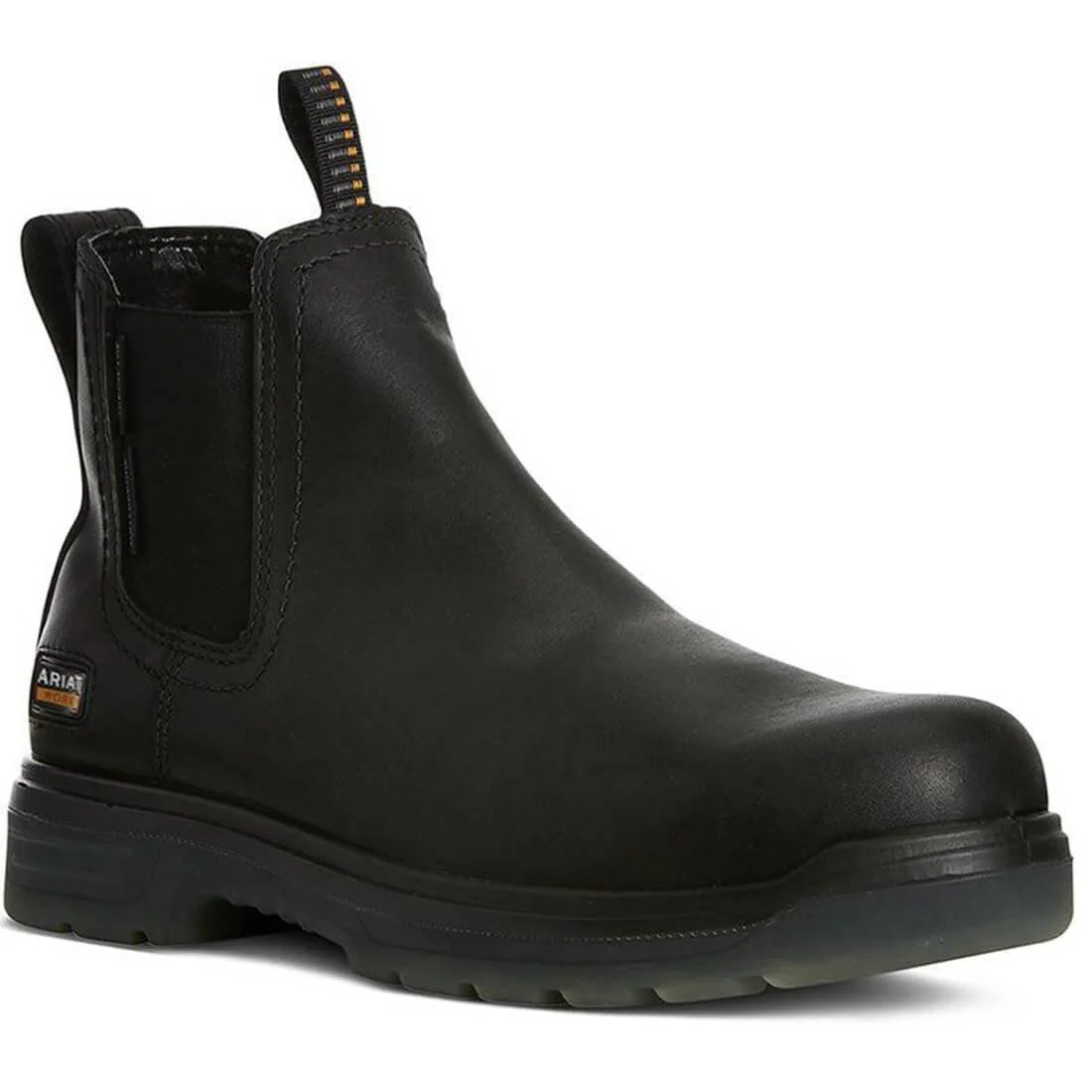 Turbo Carbon-Toe Waterproof Chelsea Work Boot Black - Image 2