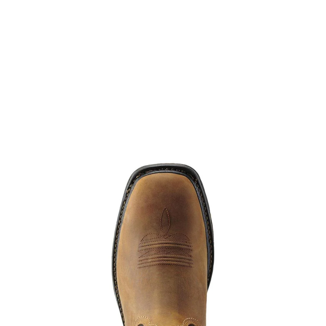WorkHog Steel-Toe Waterproof Wide Square Toe Work Boot Aged Bark - Image 4