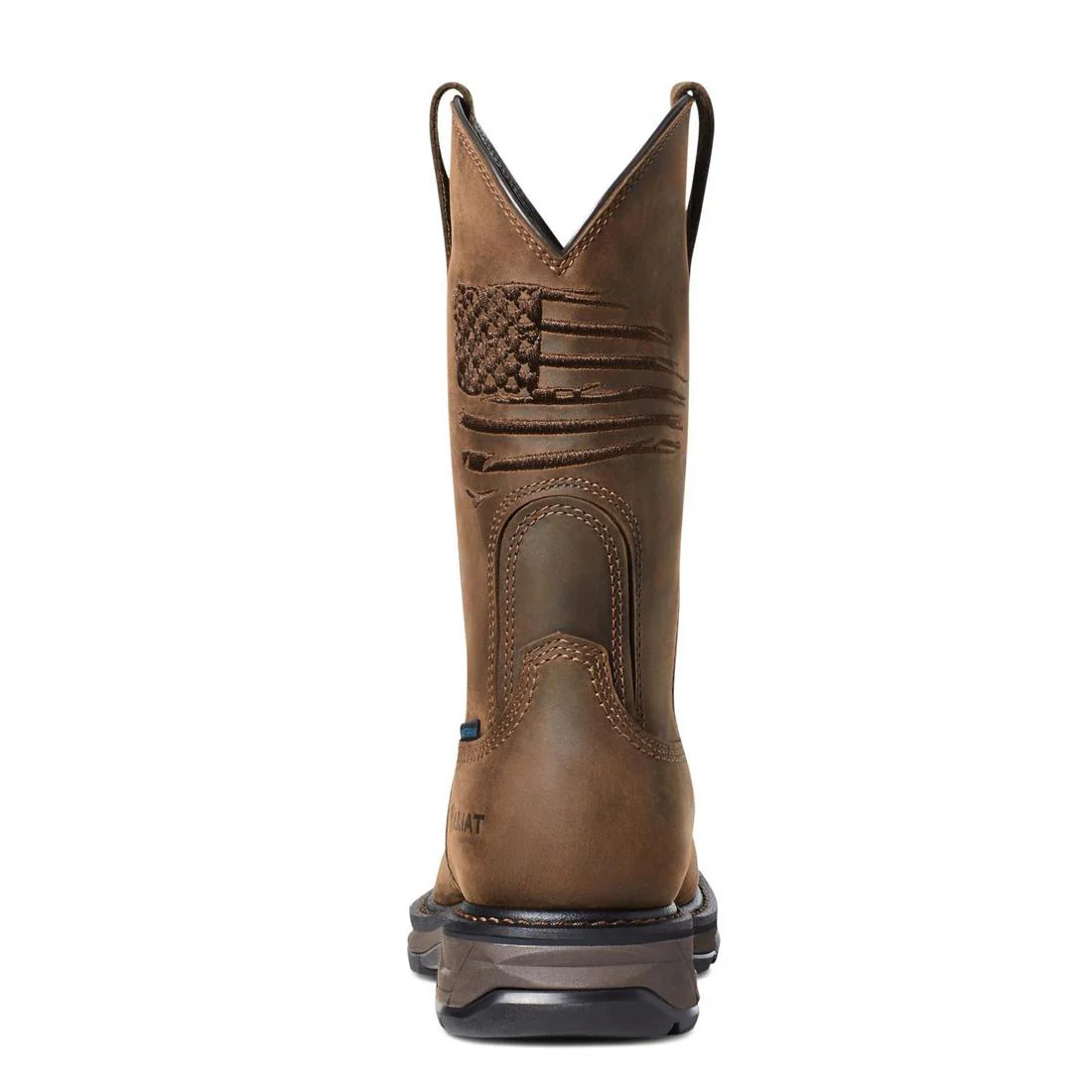 WorkHog XT Patriot Waterproof Carbon Toe Work Boot Distressed Brown - Image 5