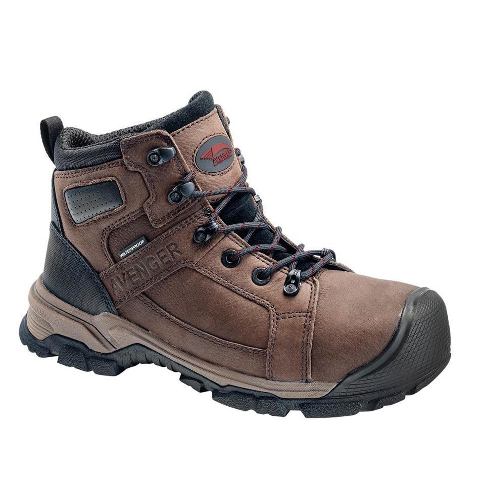 Ripsaw Puncture Resistant Alloy Toe Work Boots – Brown - Image 2