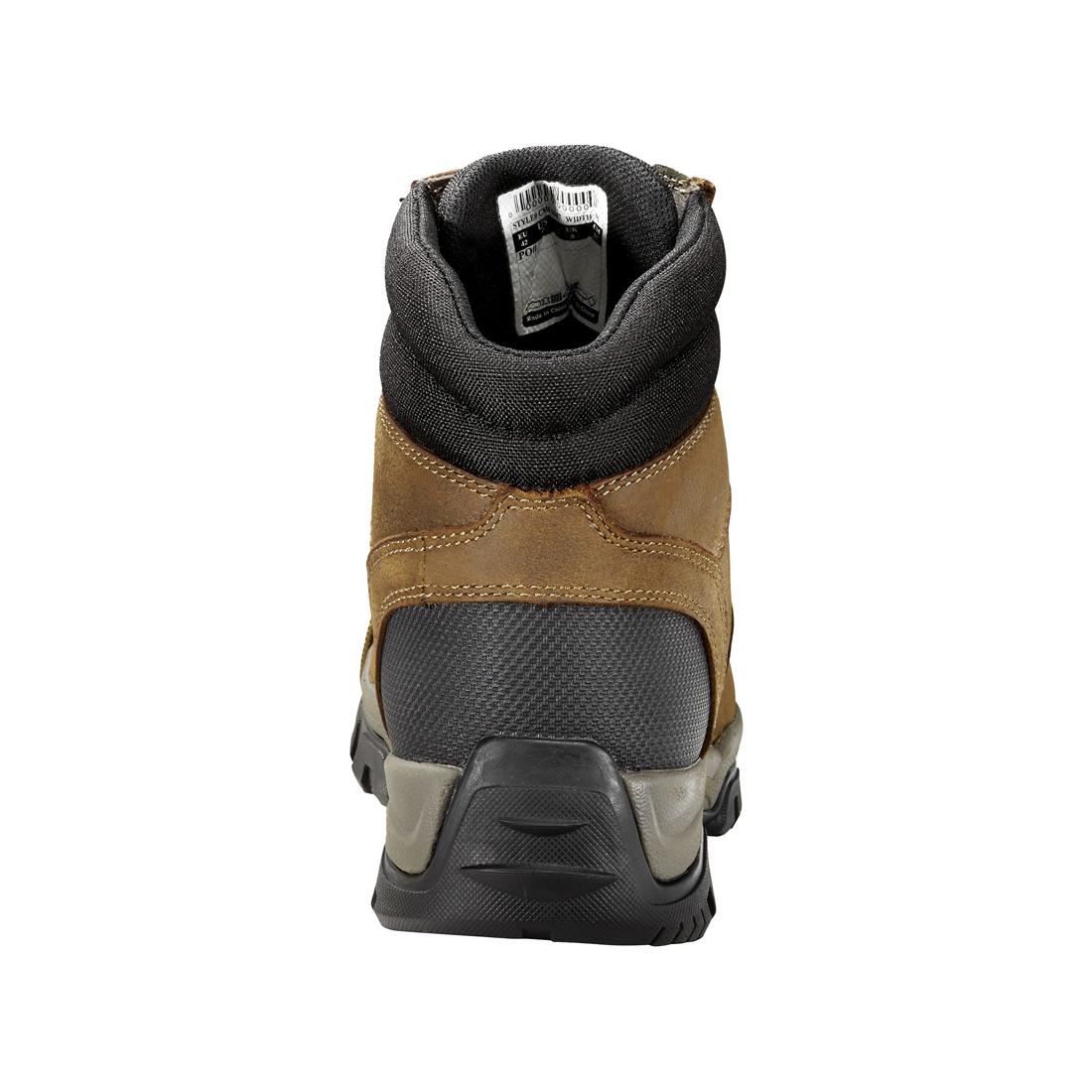 6" Ground Force Waterproof Composite Toe Work Boot Brown - Image 5