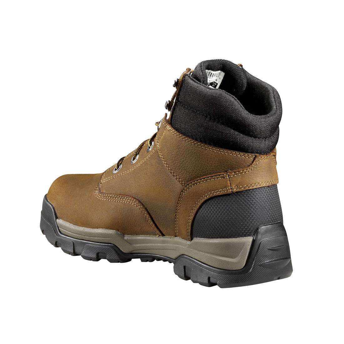 6" Ground Force Waterproof Composite Toe Work Boot Brown - Image 7