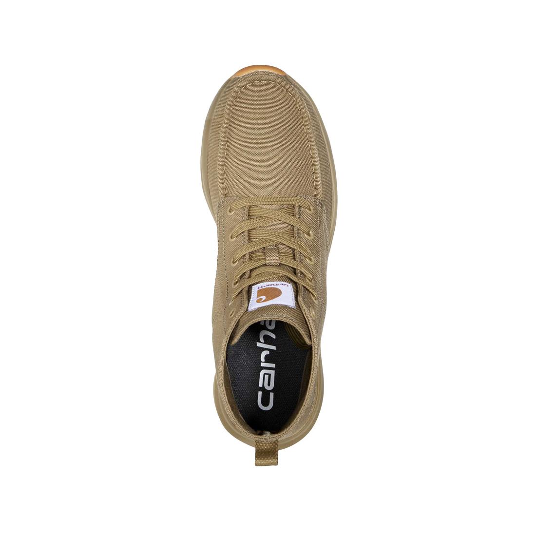 5" Haslett Moc Toe Canvas Soft-Toe Chukka Coyote - Image 8
