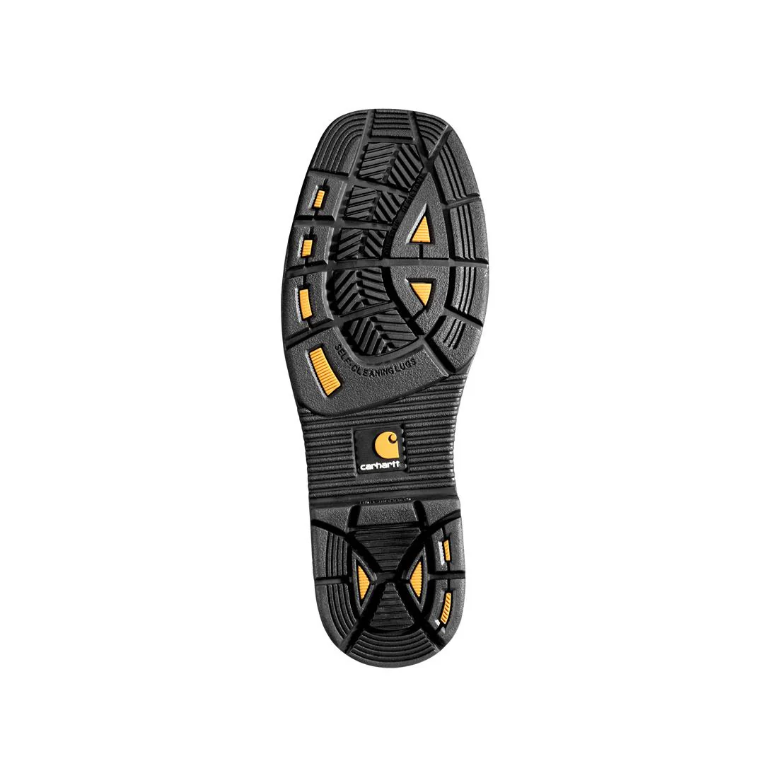 11" Rugged Flex Steel-Toe Waterproof Square Toe Wellington Pull-On Work Boot Dark Brown - Image 3