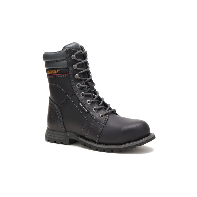 Echo Women’s Steel-Toe Waterproof Work Boot Black - Image 2