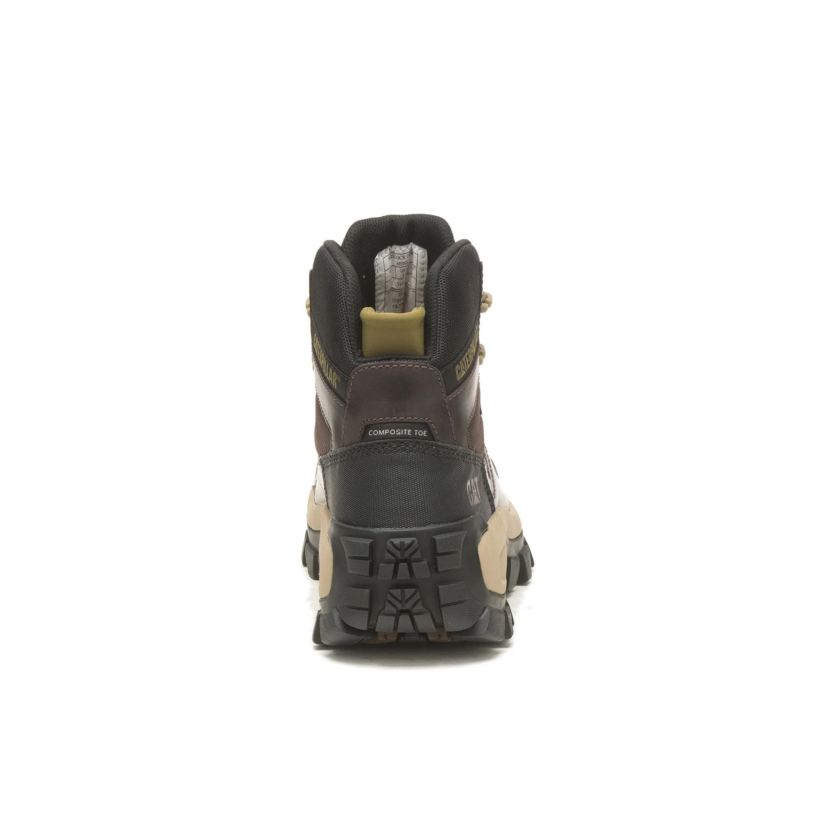 Invader Composite-Toe Waterproof Hiker Work Boot Brown - Image 5