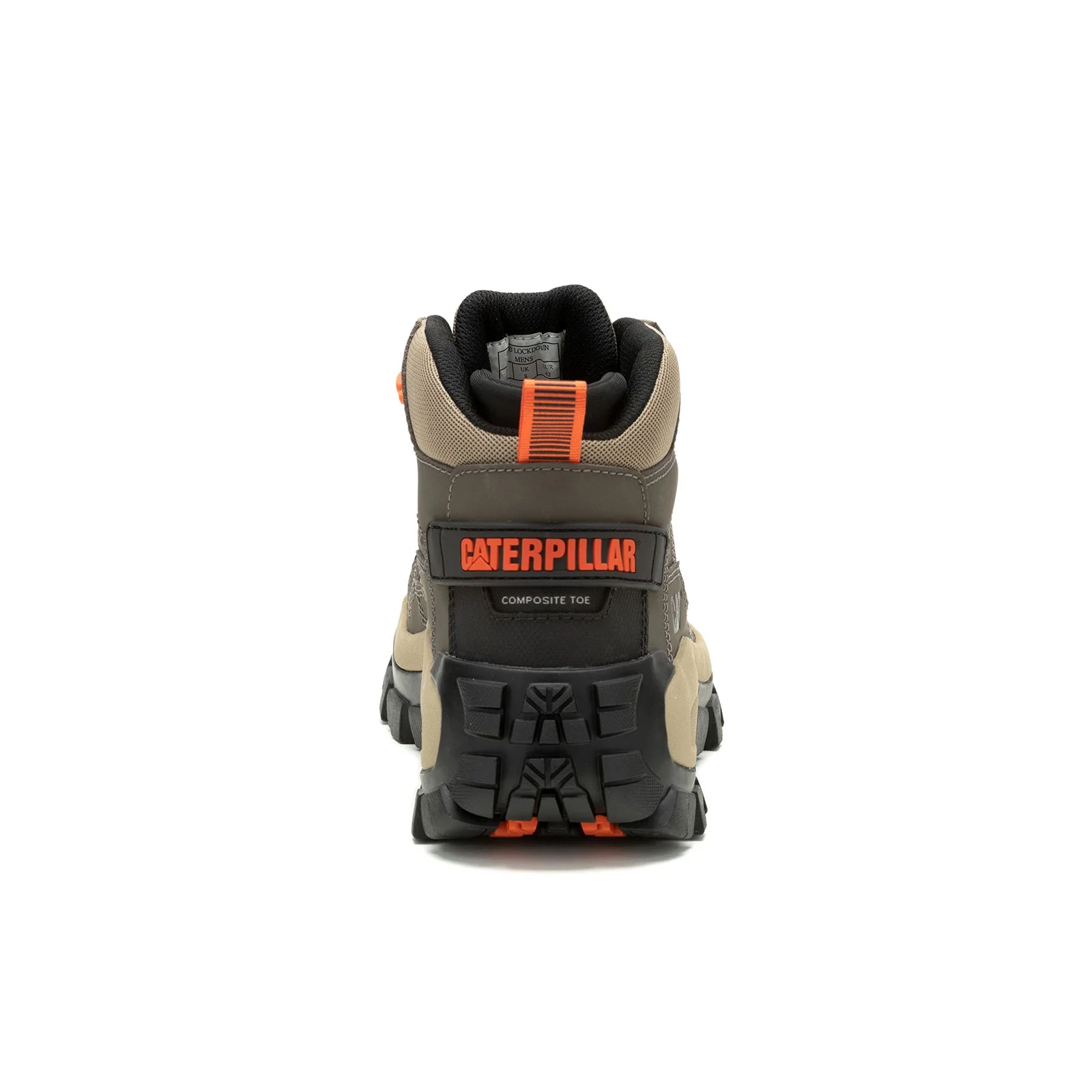 Invader Mid Vent Composite-Toe Work Boot Tan/Green - Image 5