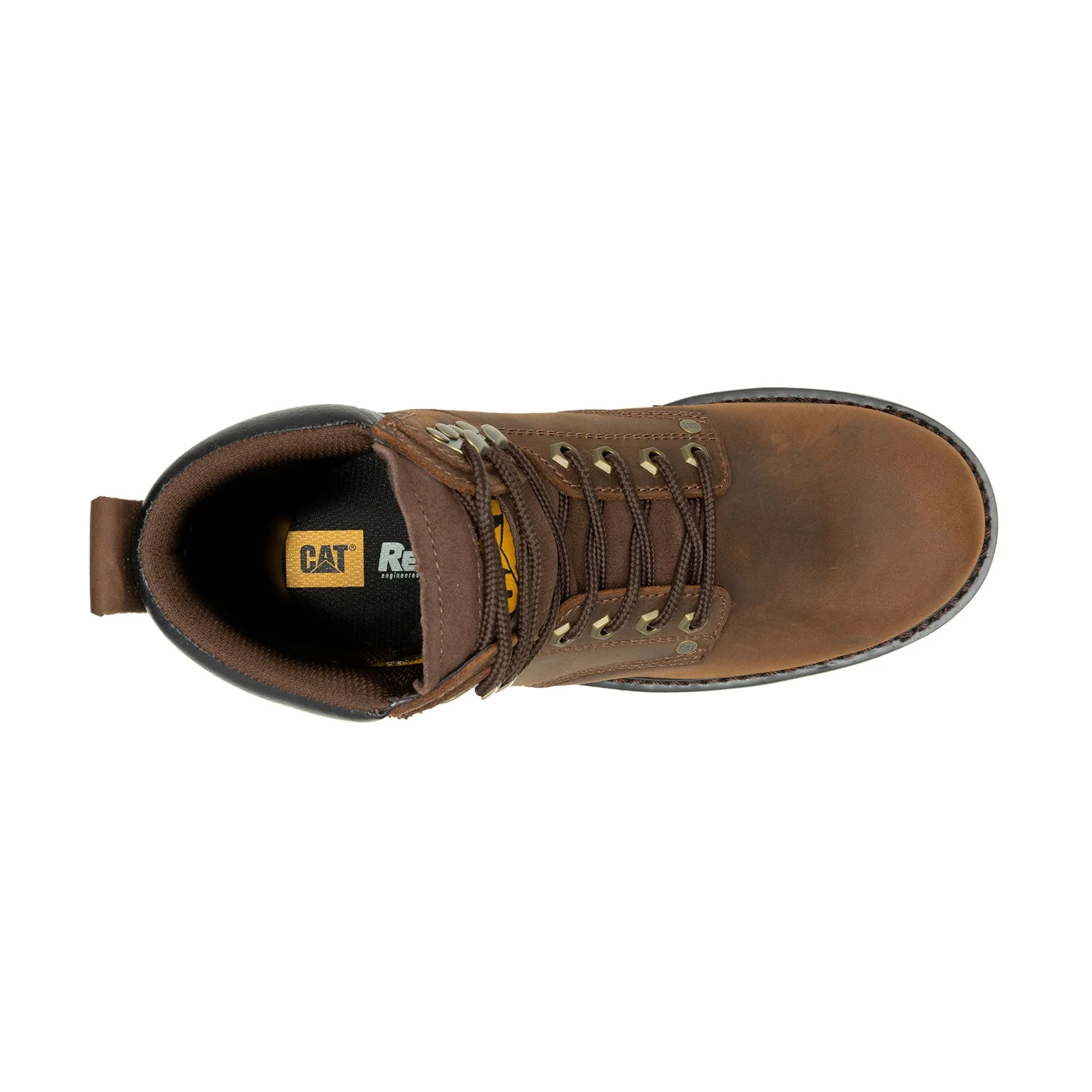 Second Shift Soft-Toe Waterproof Work Boot Dark Brown - Image 7
