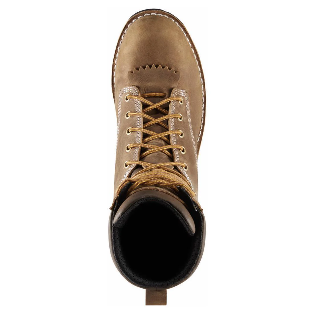 Logger 8" Soft Toe Work Boot Brown - Image 4