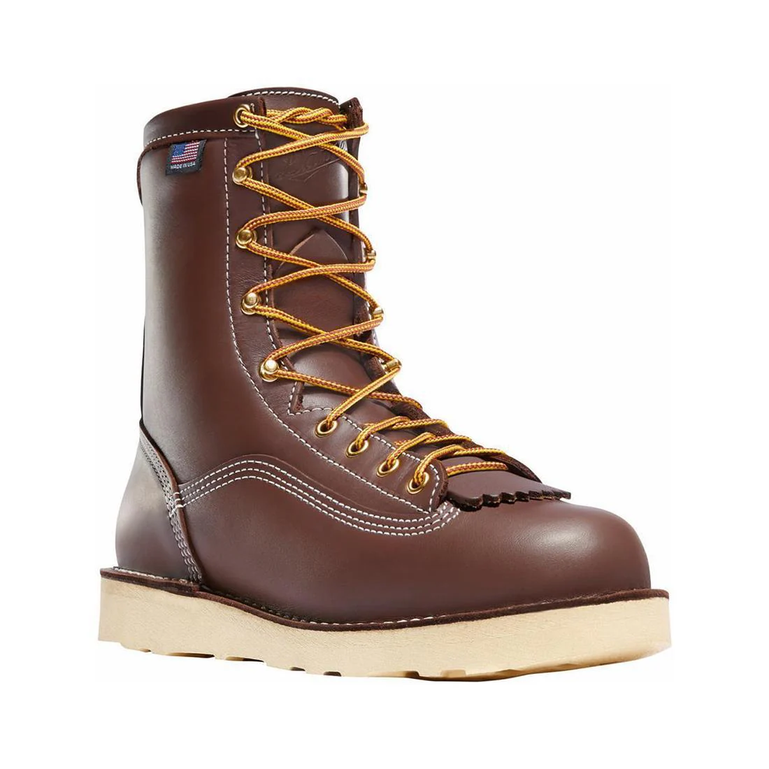 Power Foreman 8" Nano Toe Work Boot Brown - Image 6