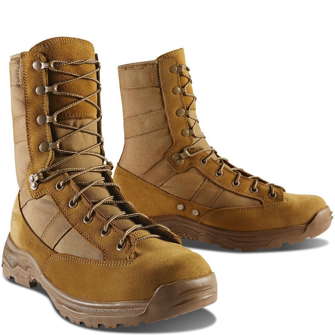 Reckoning 8" Hot Nano Toe Work Boot Coyote - Image 5