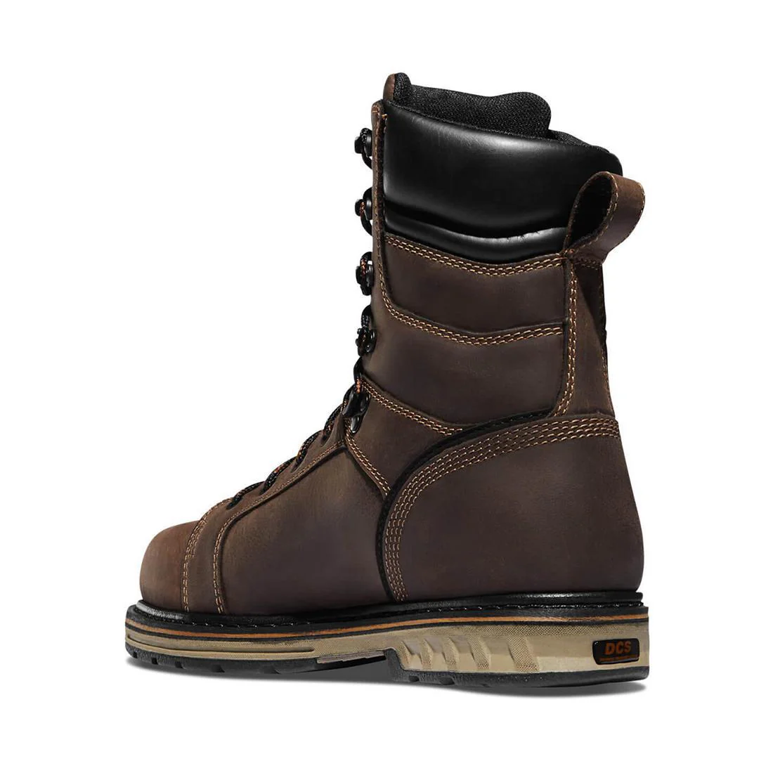 Steel Yard 8" Waterproof Steel Toe Work Boot Brown - Image 5