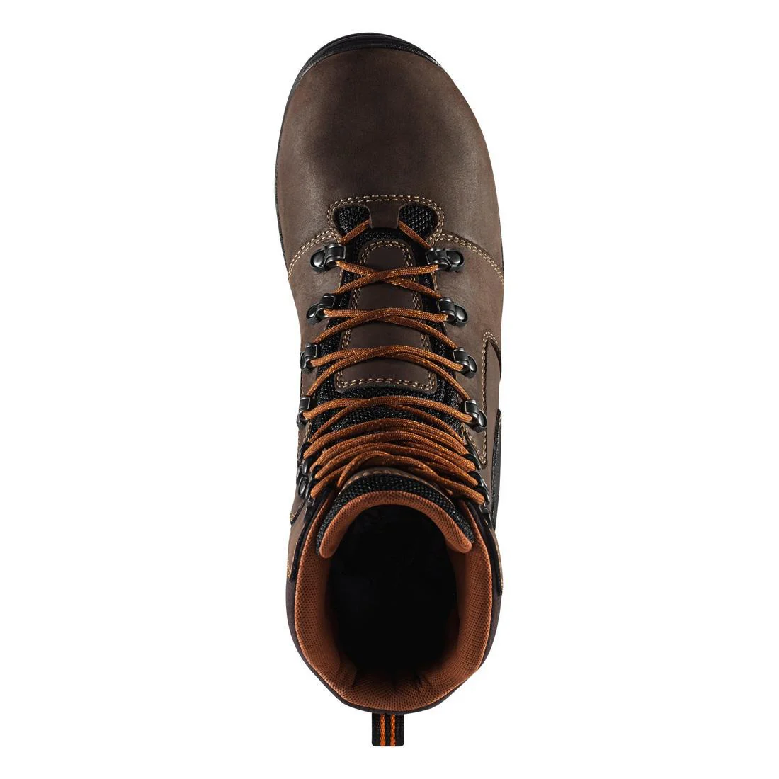 Vicious 8" Soft Toe Work Boot Dark Brown - Image 4