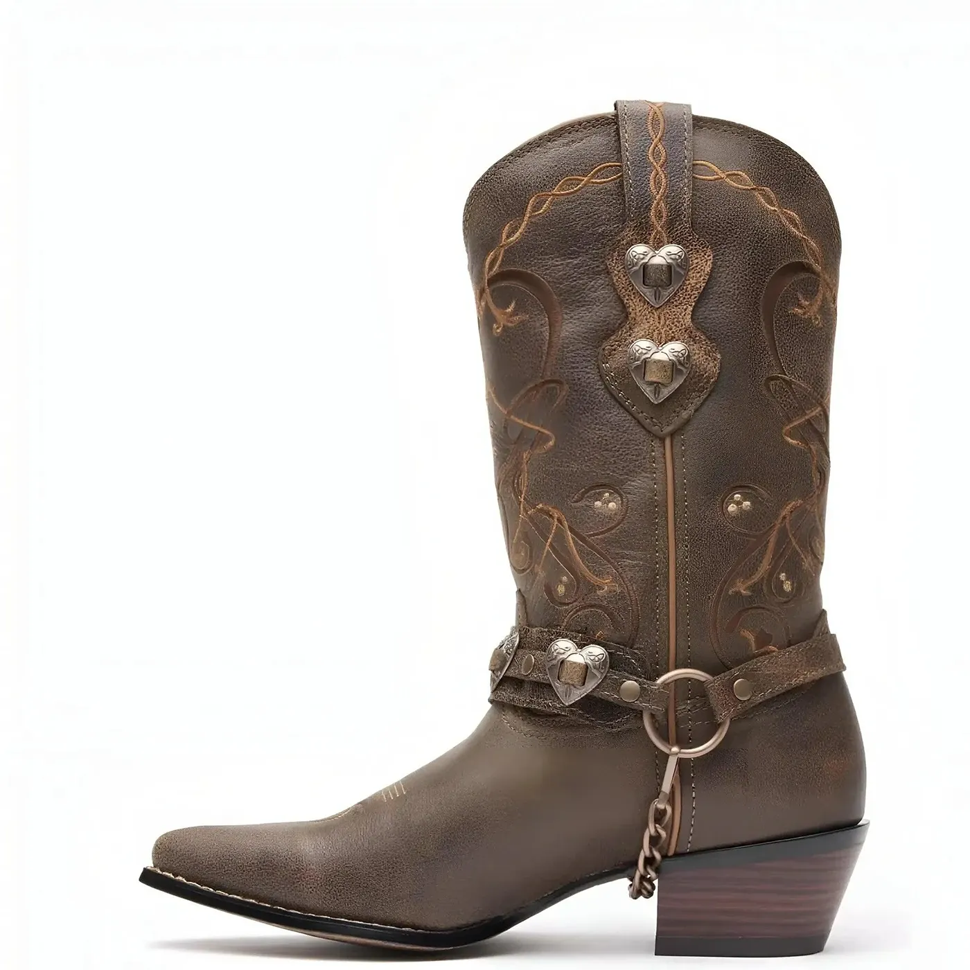 Women’s Crush by Durango Brown Heartbreaker Boot - Image 6