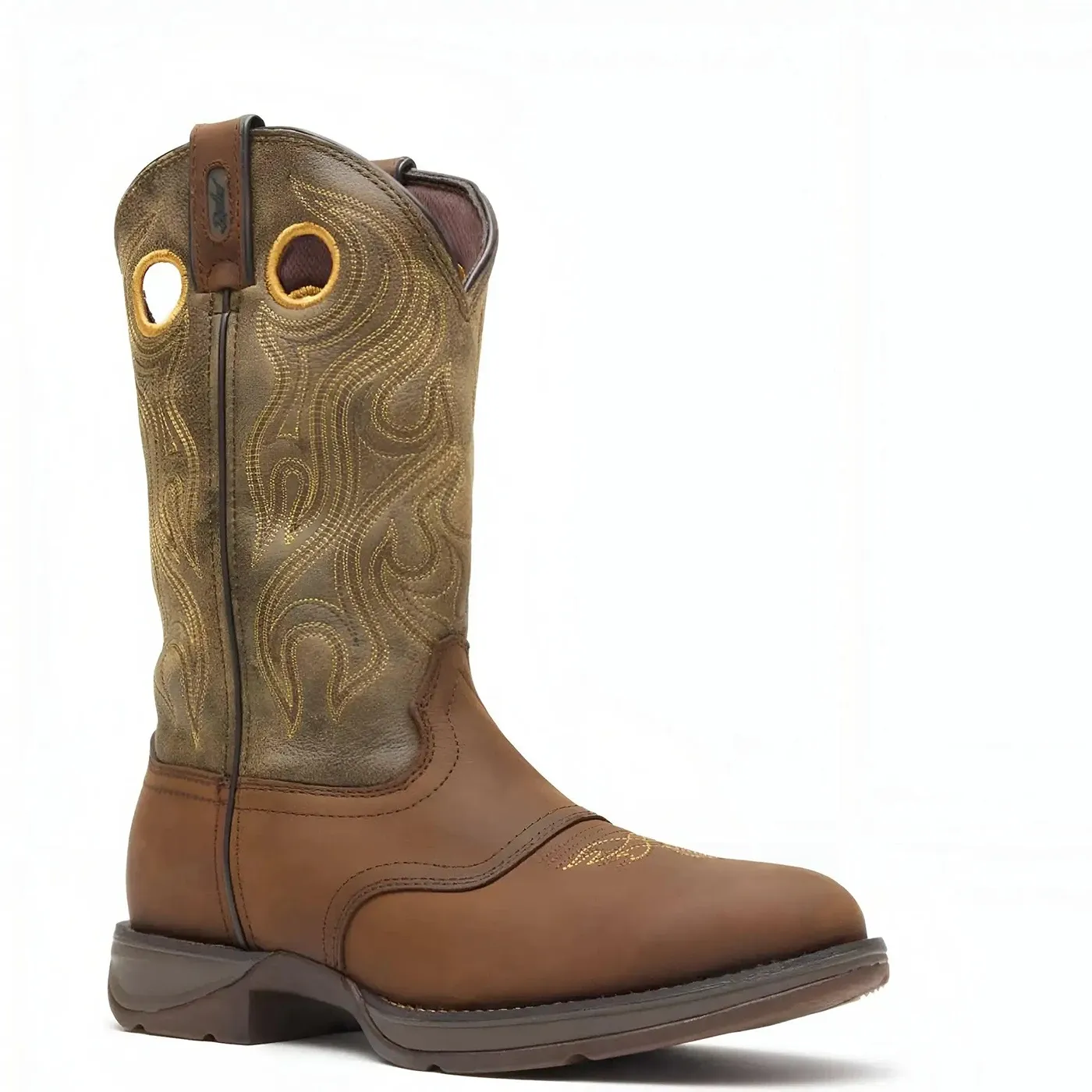 Rebel™ by Durango® Distressed Brown Saddle Western Boot - Image 4