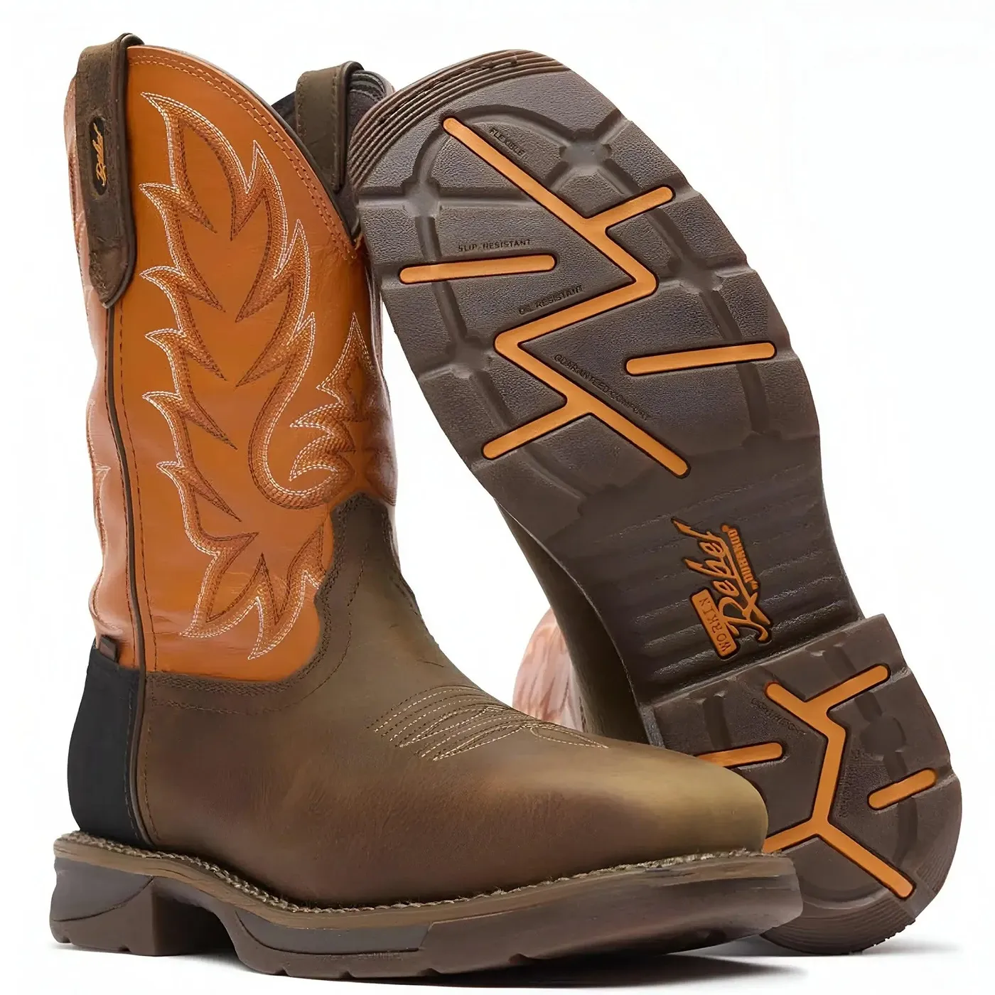 Workin’ Rebel Steel Toe Waterproof with InsulKul Work Boot - Image 3