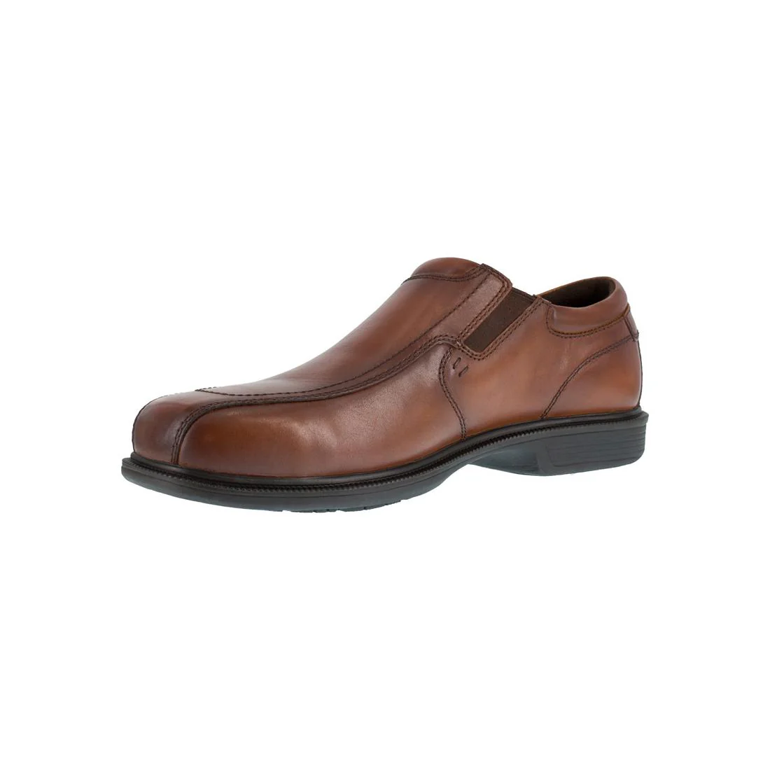 Coronis Steel-Toe Slip On Dress Work Shoe Brown - Image 5