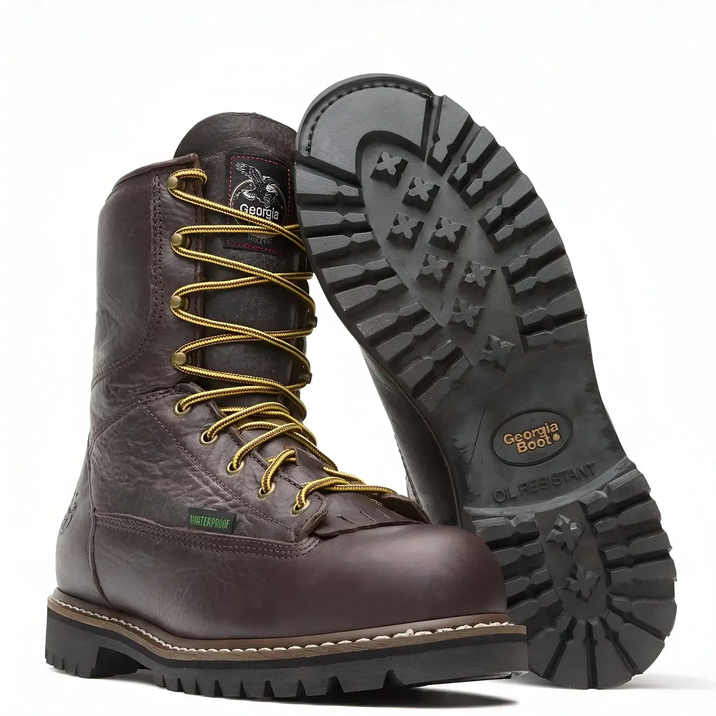 Steel Toe 8" Waterproof Lace-To-Toe Work Boot - Image 5