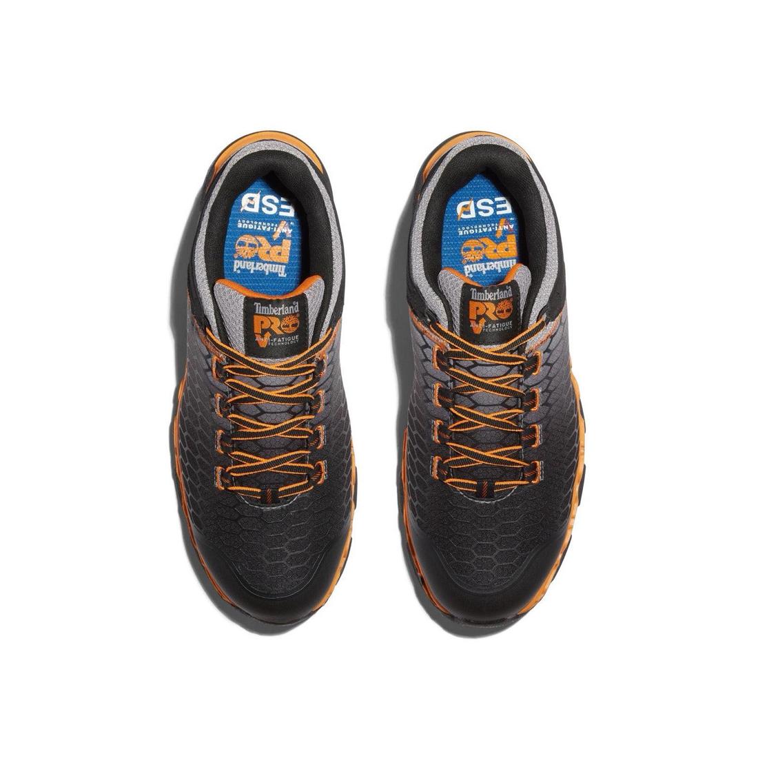 Powertrain Sport Alloy-Toe Work Shoe Orange - Image 4