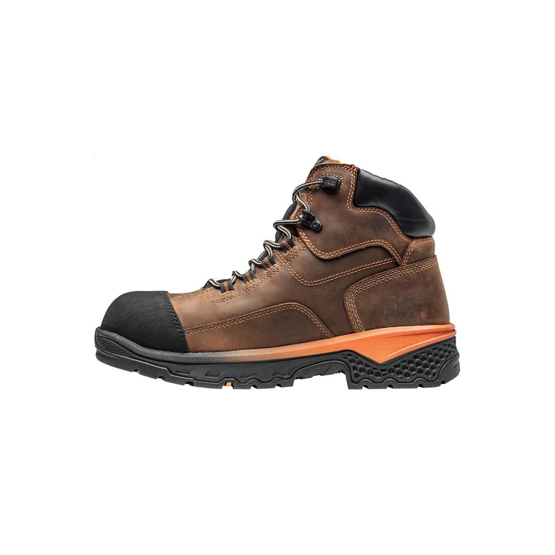 Bosshog 6 Inch Composite-Toe Waterproof PR Work Boot Brown - Image 6