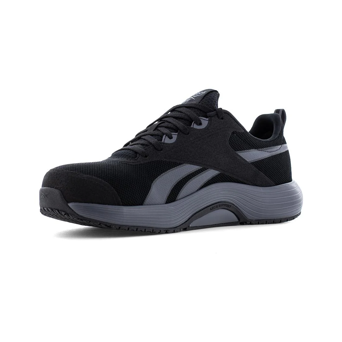 Lite Plus 4 Athletic Composite Toe Work Shoe – Black/Gray - Image 5