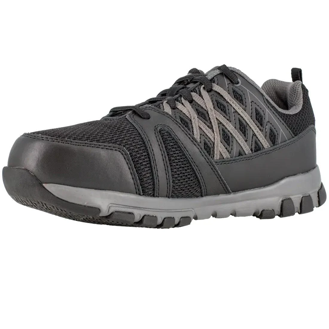Sublite Steel-Toe Athletic Work Shoe Black - Image 4