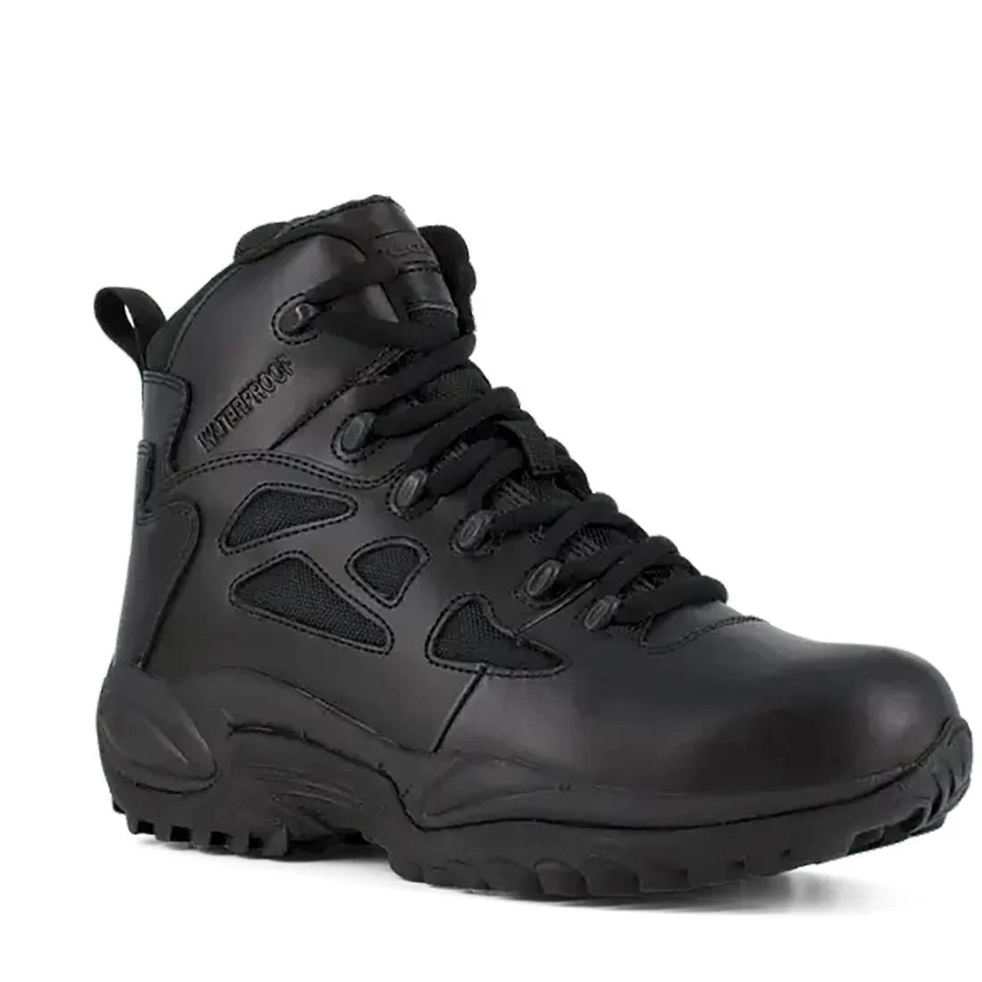 Rapid Response Rb 6 Inch Soft-Toe Waterproof Side Zip Tactical Stealth Boot Black - Image 2