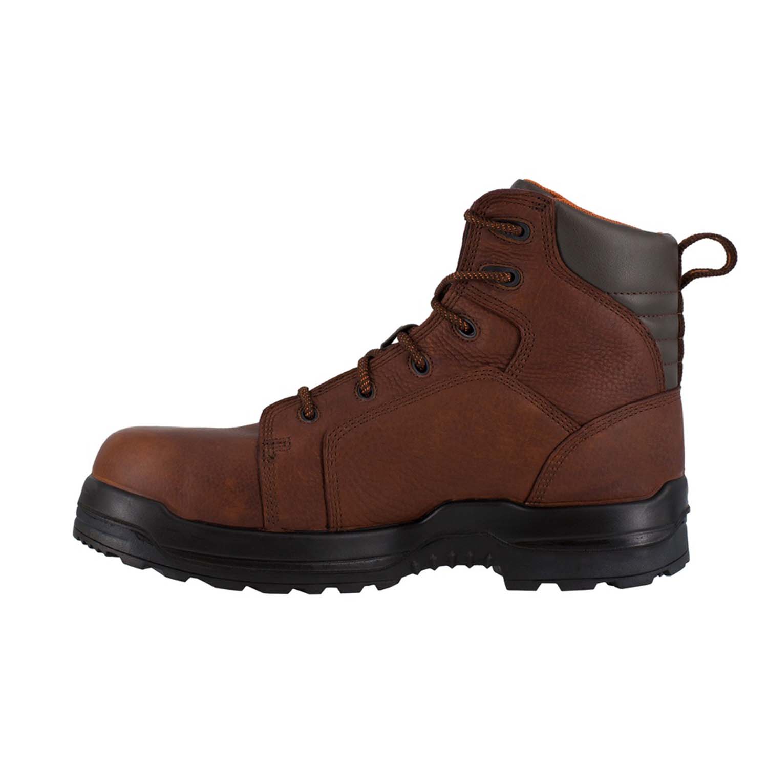 Women's More Energy Composite-Toe Waterproof Work Boot Brown - Image 4