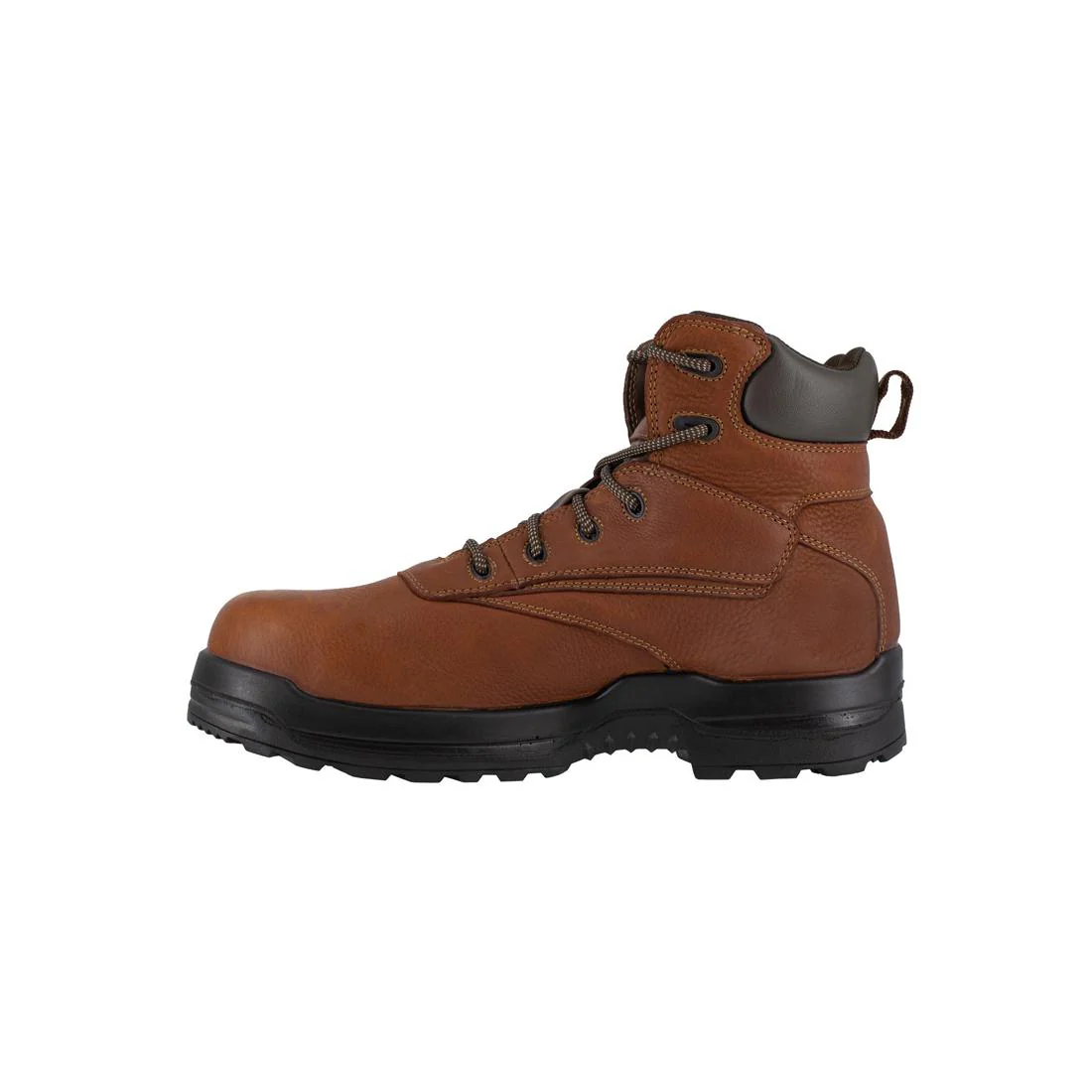 Women's More Energy 6 Inch Composite-Toe Waterproof Work Boot Brown - Image 4