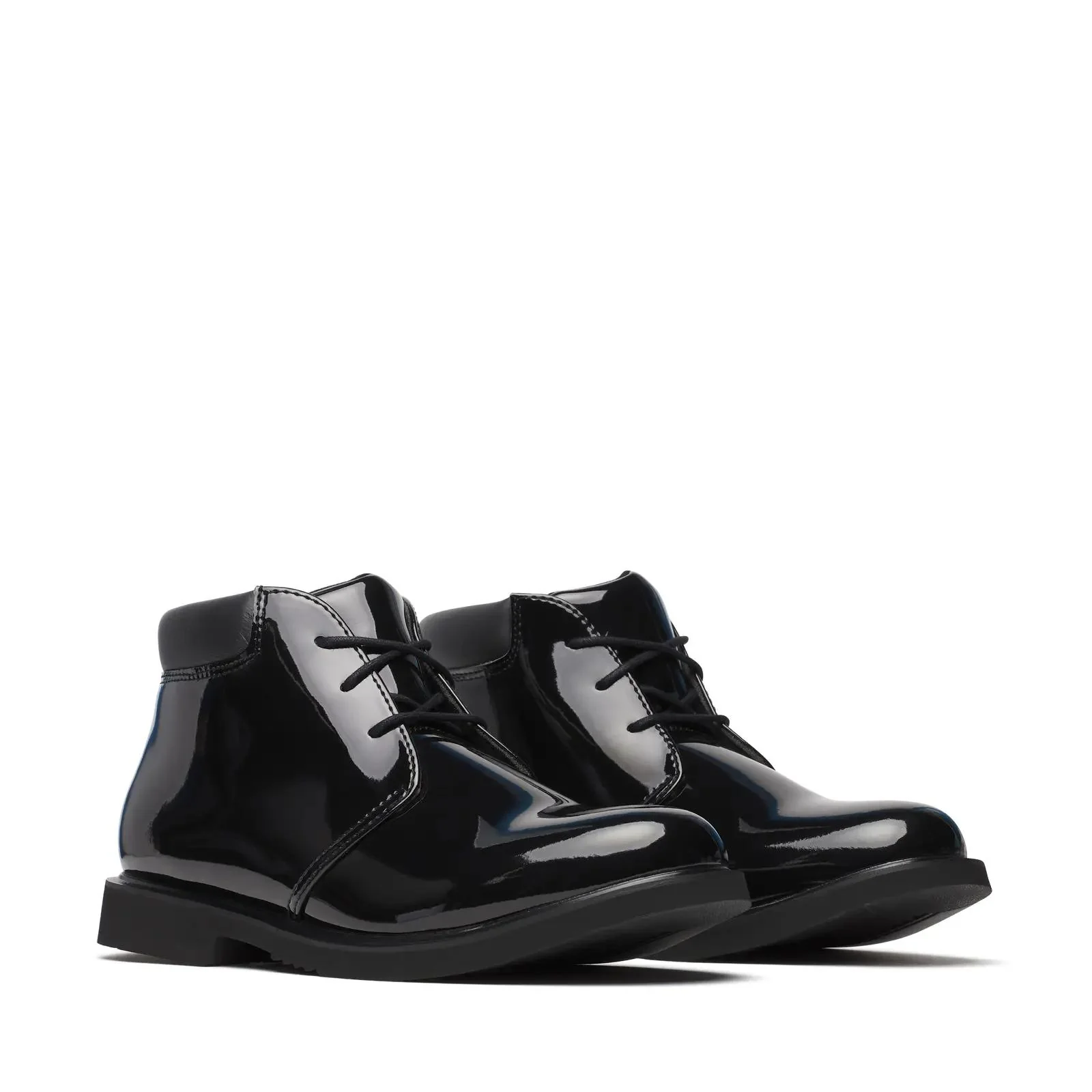 Uniform Classics Poromeric Chukka Boot Black - Image 2