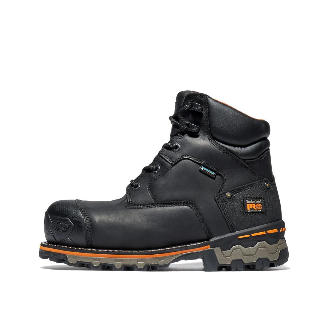 Boondock 6 Inch Composite-Toe Waterproof Work Boot Black - Image 9