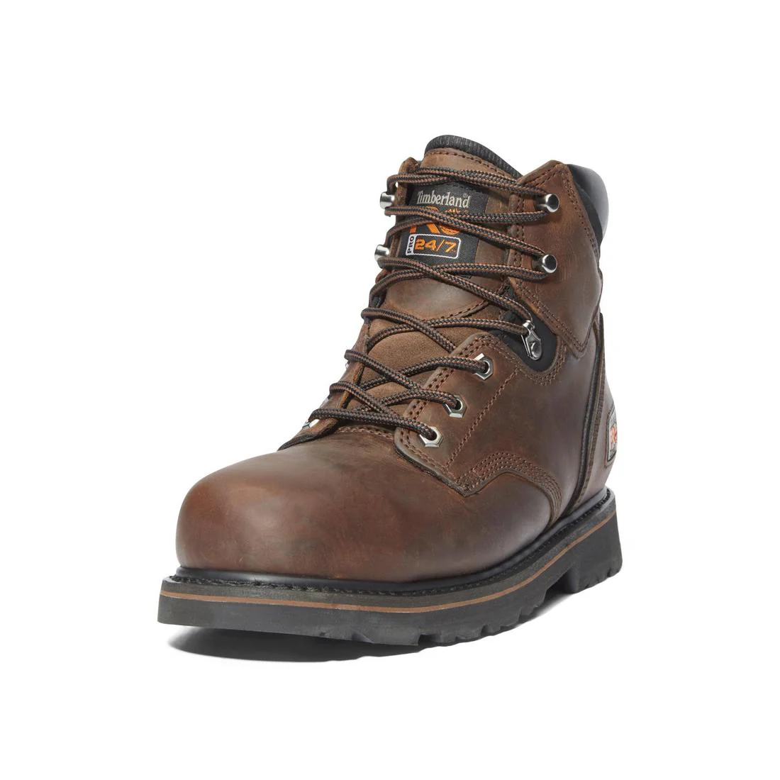 Pit Boss 6 Inch Steel-Toe Work Boot Brown - Image 6