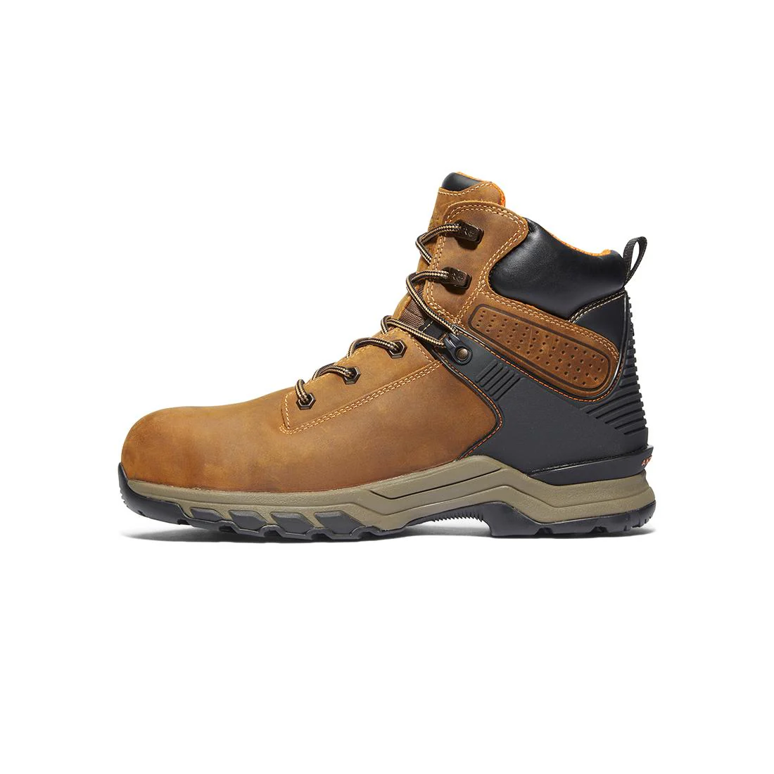 Hypercharge 6-Inch Waterproof Nano-Toe Work Boot Brown - Image 8