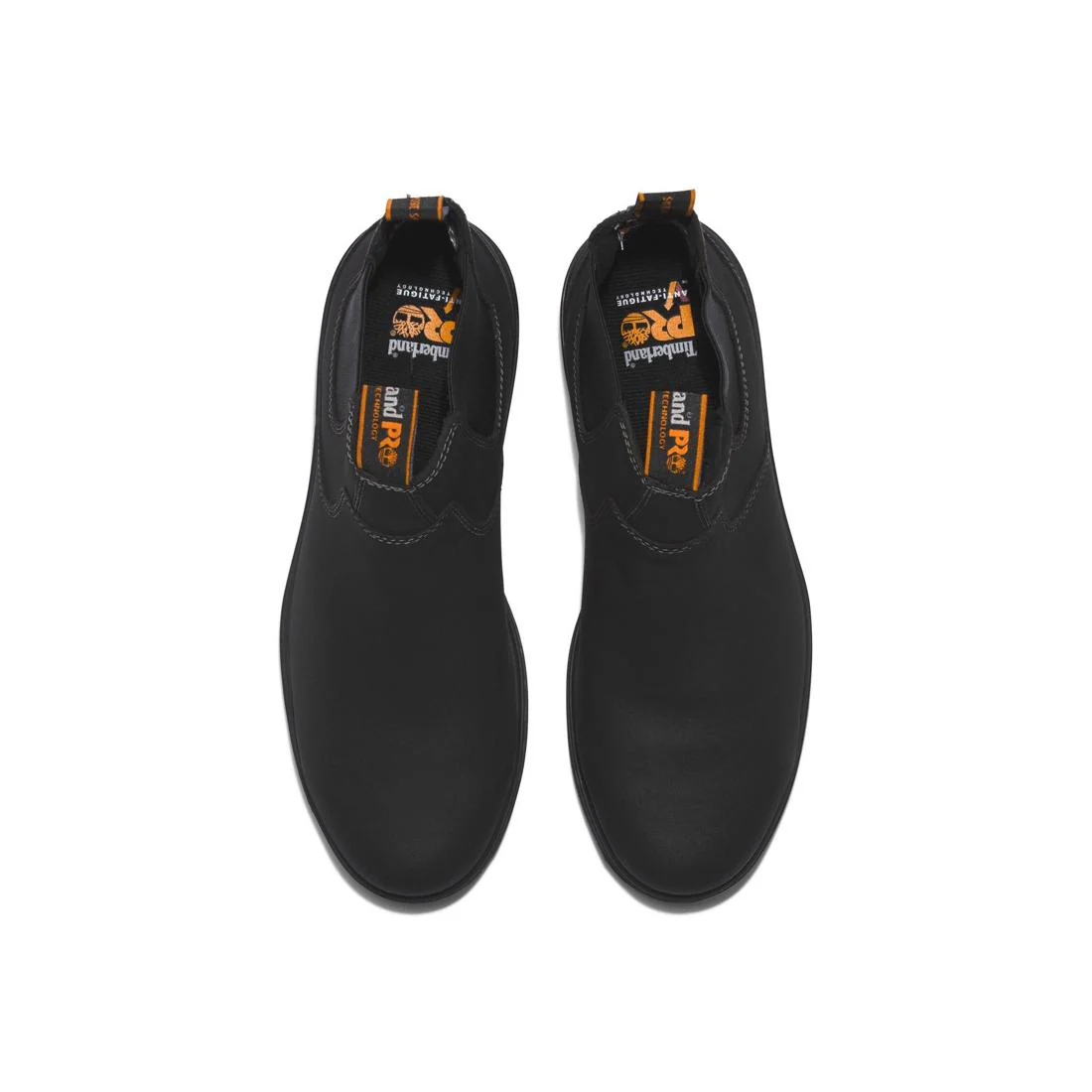 Nashoba Composite-Toe Chelsea Work Boot Black - Image 4