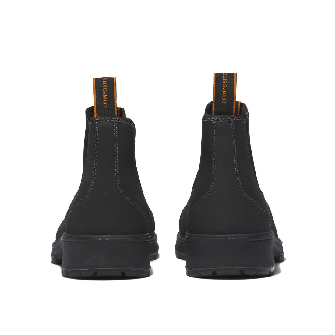 Nashoba Composite-Toe Chelsea Work Boot Black - Image 5