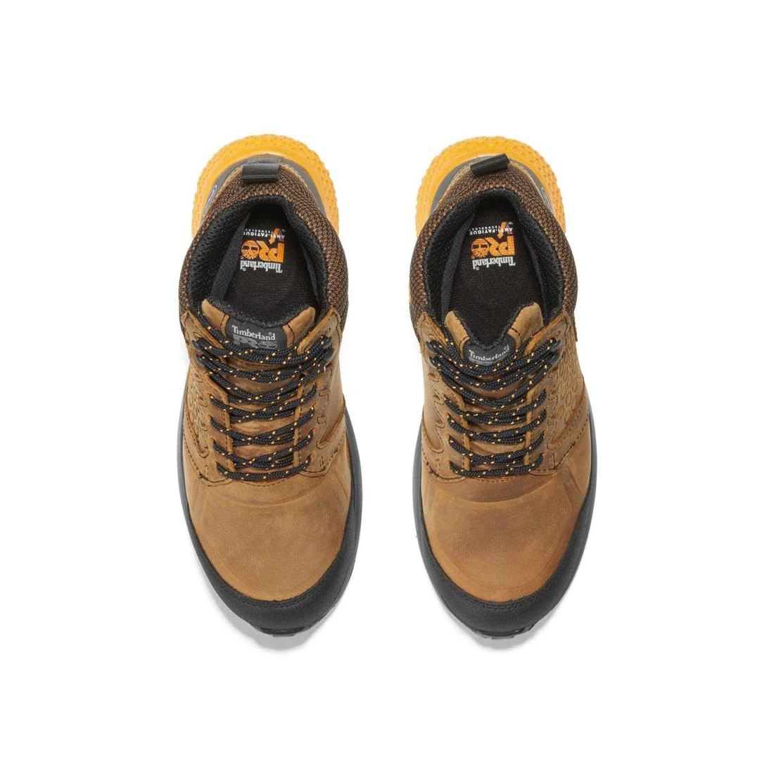 Reaxion Composite-Toe Waterproof Work Boot Brown/Orange - Image 4