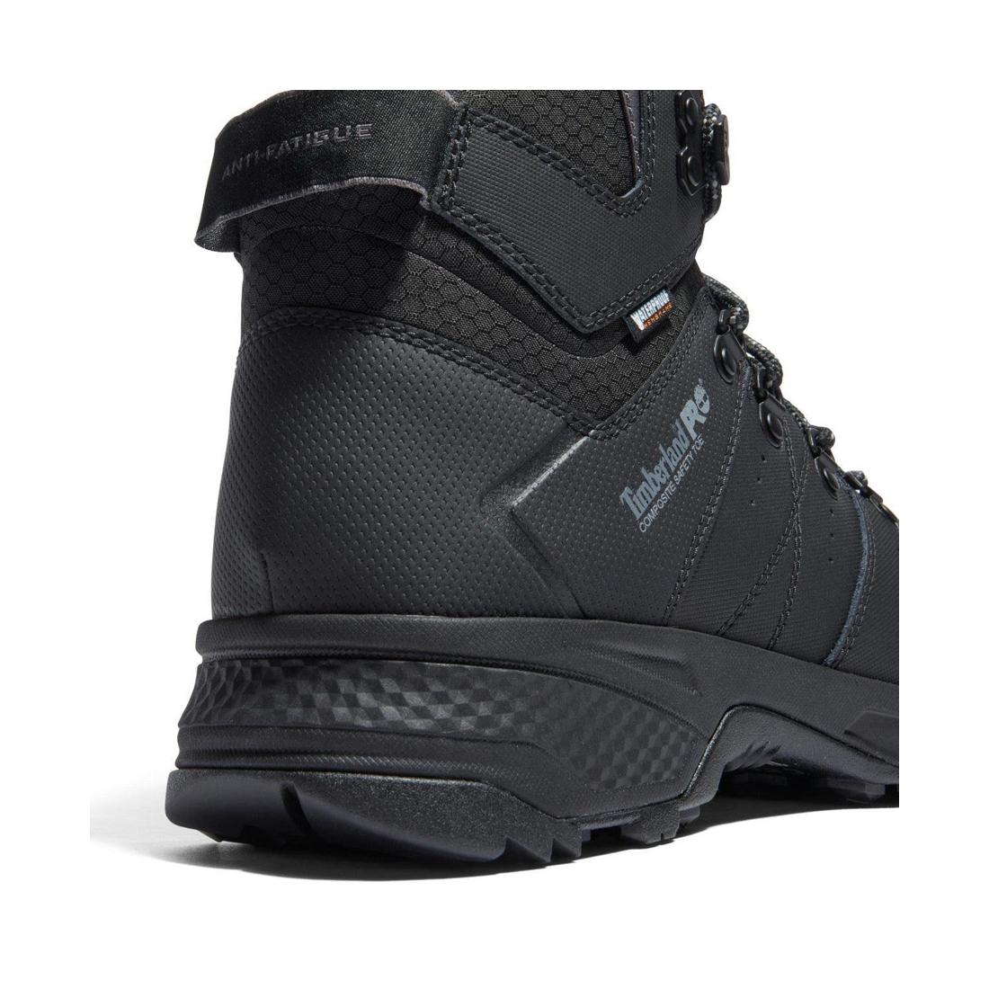 Switchback 6 Inch Composite-Toe Waterproof PR Work Boot Black - Image 7