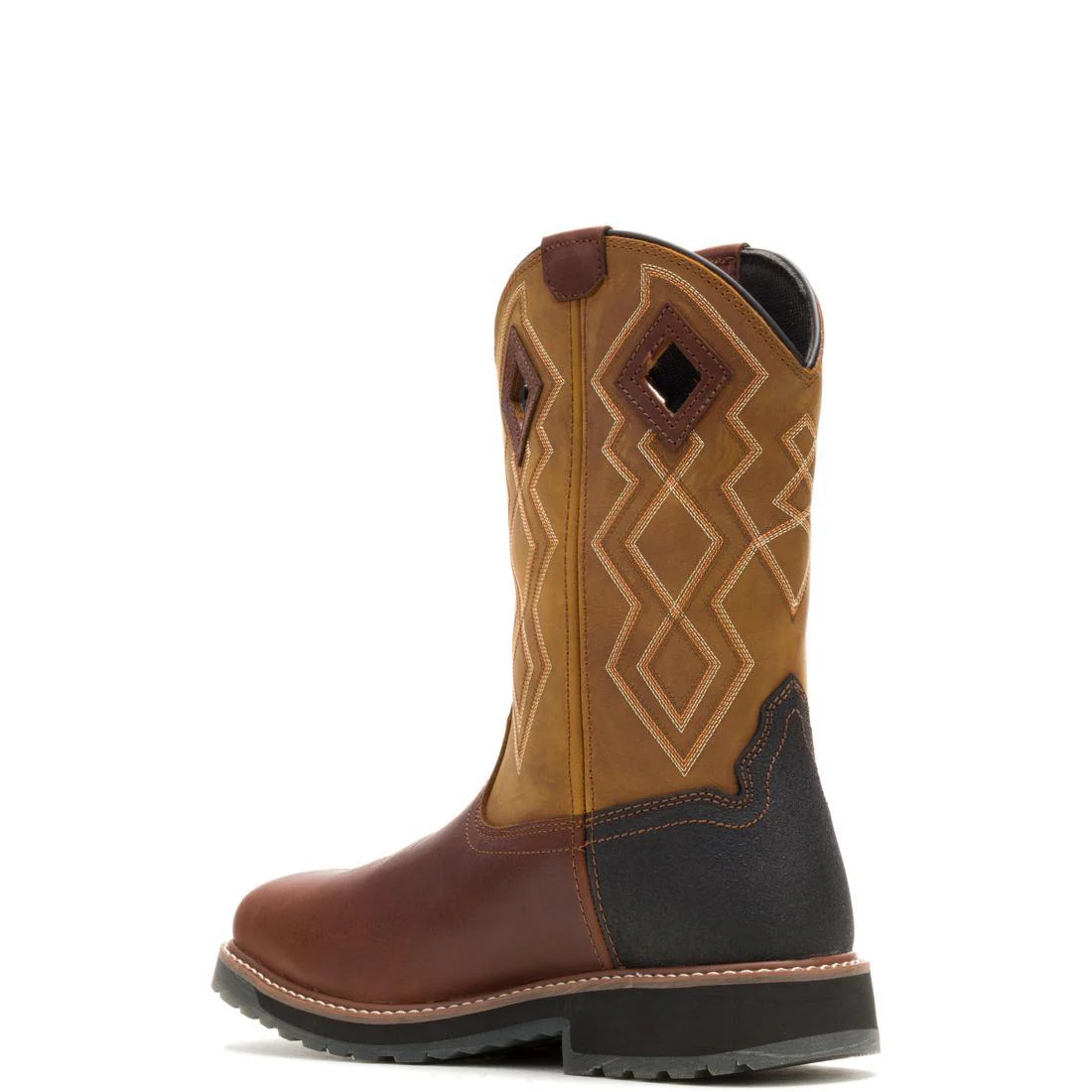 Rancher Pro Hyprest WP Nano-Toe Pull-On Wellington Work Boot Cashew - Image 5