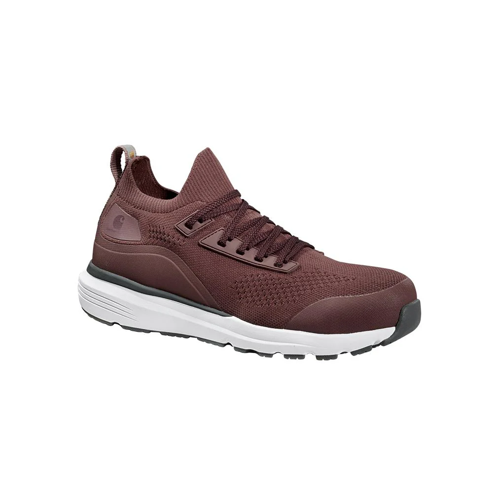 Women's Haslett 3 Inch Nano-Toe ESD Work Shoe Burgundy - Image 2