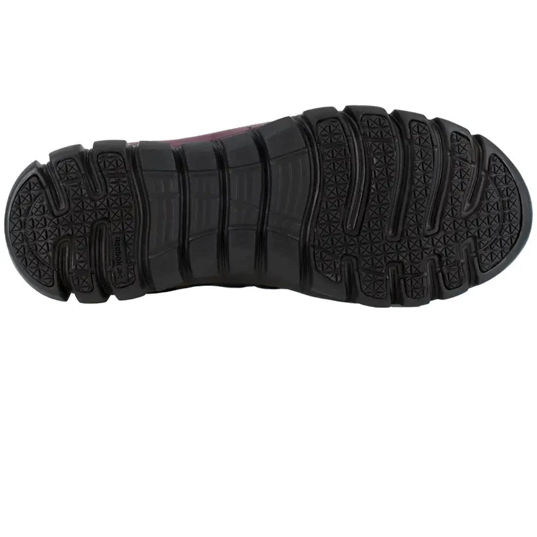 Women's Sublite Cushion Composite-Toe Athletic Work Shoe Black/Plum - Image 4